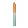 Sale Stabkerze Dip-Dye, Mandarin/mint, 18 Cm Kerzen & Kerzenständer|Weihnachtskerzen