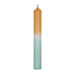 Sale Stabkerze Dip-Dye, Mandarin/mint, 18 Cm Kerzen & Kerzenständer|Weihnachtskerzen