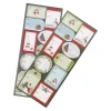 Discount Sticker-Set Xmas, Eule/dunkelgrün Adventskalender|Geschenkverpackungen