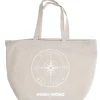 Online Tasche , Kompass, Natur, 60 X 37 Cm Fashion