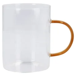 Sale Teeglas Boro, Farbhenkel/braun, 400 Ml Küche