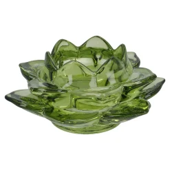 Sale Teelichthalter Lotus, Grün, 11 X 5.5 Cm Windlichter & Laternen|Kerzen & Kerzenständer