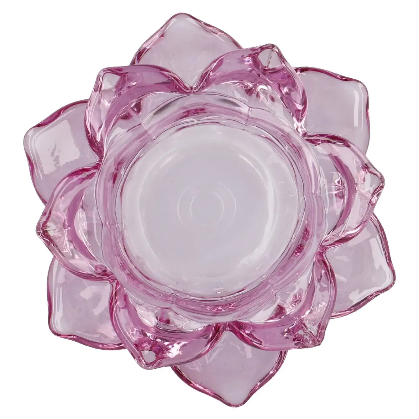 Teelichthalter Lotus, Lila, 11 X 5.5 Cm Windlichter & Laternen|Kerzen & Kerzenständer