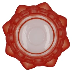 Clearance Teelichthalter Lotus, Orange, 9 X 4.3 Cm Windlichter & Laternen|Kerzen & Kerzenständer