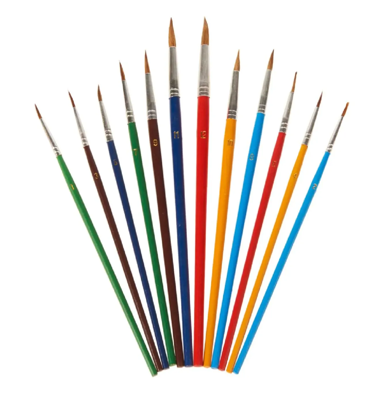 Best 12-teiliges Pinselset Mit Naturhaarborsten Jga|Shop The Geschenk