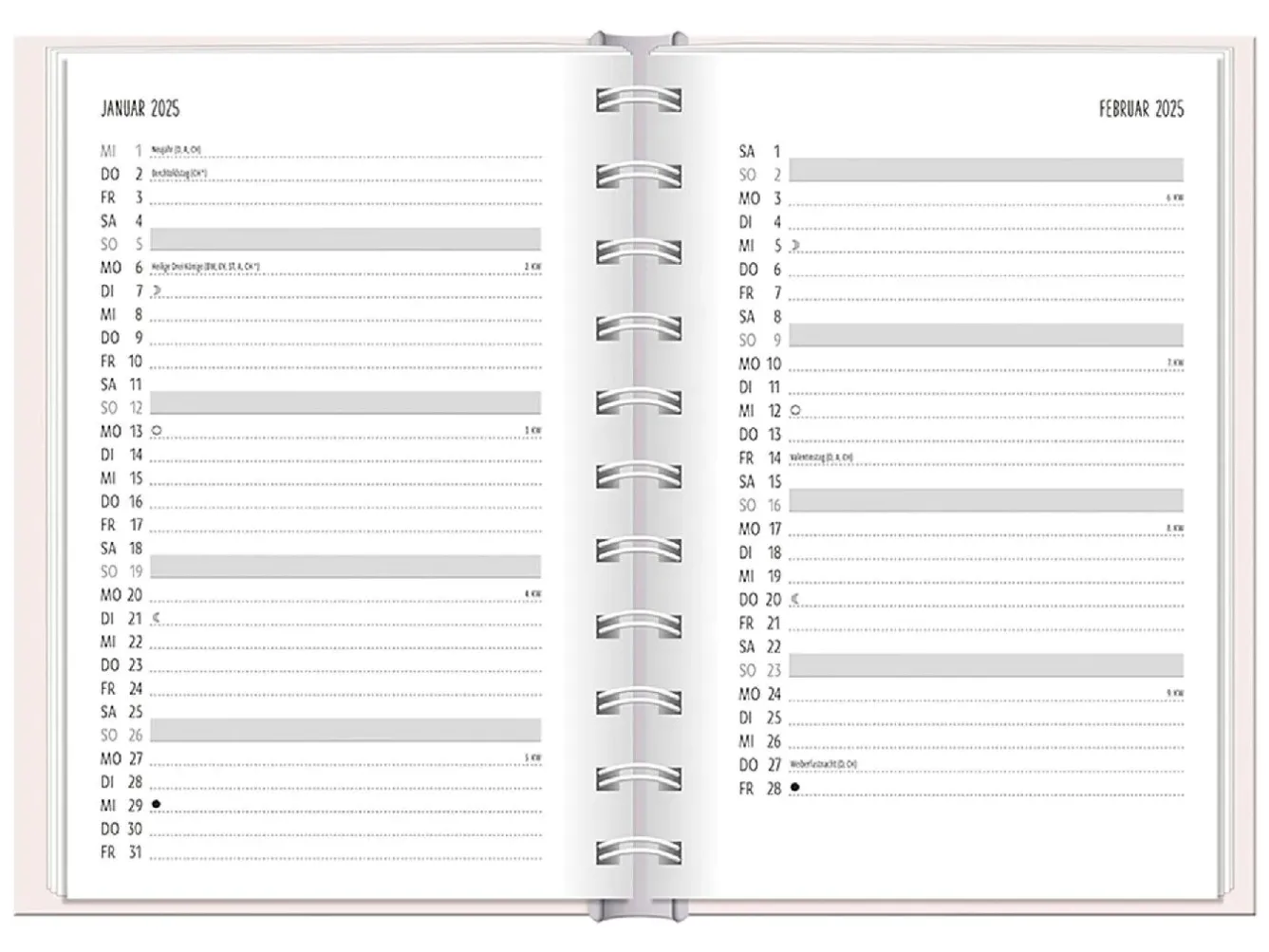 Hot Terminplaner 2025, Samtpfoten Kalender & Planer|Weihnachtsgeschenke