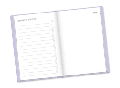 Sale Terminplaner Lederlook, 2025, Flieder Kalender & Planer|Weihnachtsgeschenke