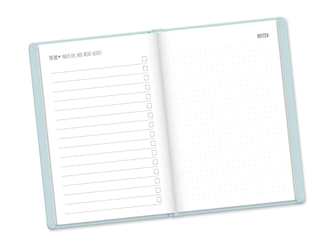 Hot Terminplaner Lederlook, 2025, Hellblau Kalender & Planer|Weihnachtsgeschenke