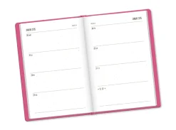 Terminplaner Lederlook, 2025, Pink Kalender & Planer|Weihnachtsgeschenke