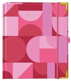 Discount Terminplaner Premium 2025, Pink Kalender & Planer|Weihnachtsgeschenke