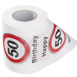 Discount Toilettenpapier Birthday, 50 Jahre, 24 Meter Geburtstag|Geschenkideen