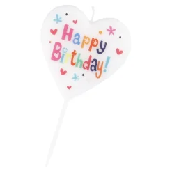 Clearance Tortenkerze Geburtstag, Herz Geburtstag