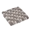 Outlet Untersetzer Filzkugeln,eckig, Taupe Mix, 18 Cm Küche|Tischdeko