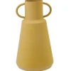 New Vase Metall, Hoch/gelb, 19.5 Cm Vasen & Kunstblumen|Herbstdeko