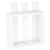 Best Vase Reagenzglas 3 Stück In Weißem Holzständer, 19 Cm Vasen & Kunstblumen|Frühlingsdeko