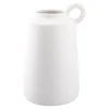 Vase Struktur Mit Henkel, Weiß, 25 Cm Vasen & Kunstblumen|Frühlingsdeko