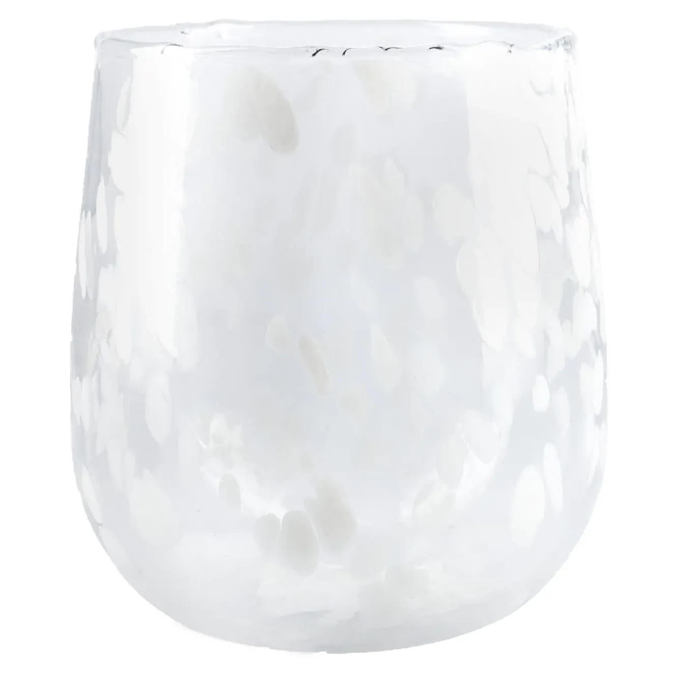 Clearance Vase Tupfen, Bauchig/weiß, 16 Cm Vasen & Kunstblumen