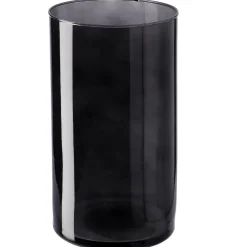 Hot Vase Zylinder, Anthrazit, 16 X 29 Cm Vasen & Kunstblumen