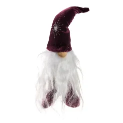 Clearance Wichtel Glitter, Dunkelpink, 21 Cm Weihnachtsdeko