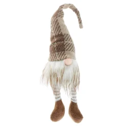 New Wichtel Strick, Karo, 47 Cm Weihnachtsdeko|Weihnachten