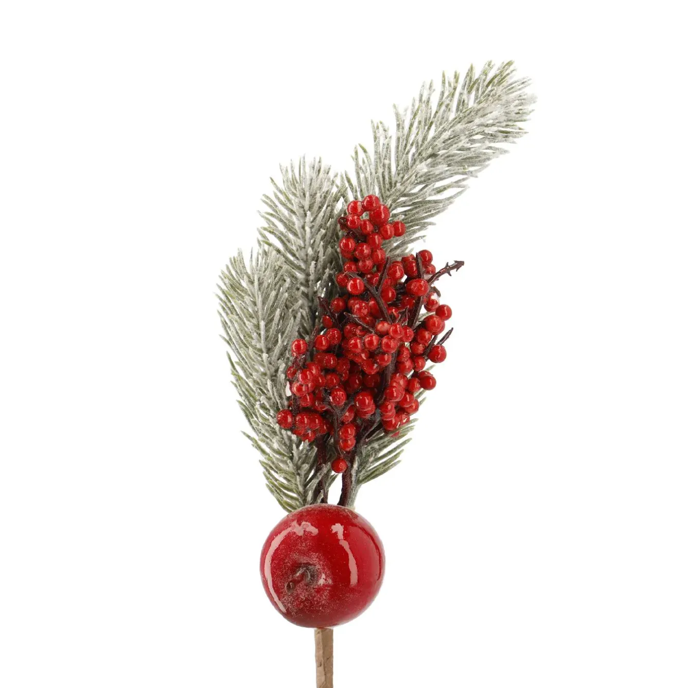 New Zweig Tanne, Apfel, 26 Cm Vasen & Kunstblumen|Adventskränze & Zubehör